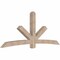 Ekena Millwork Alberta Smooth Timber Gable Bracket, Douglas Fir, 108"W x 45"H x 5 1/2"D x 5 1/2"F, 10/12 Pitch GBW108X45X0606ALB00SDF - alternate 5